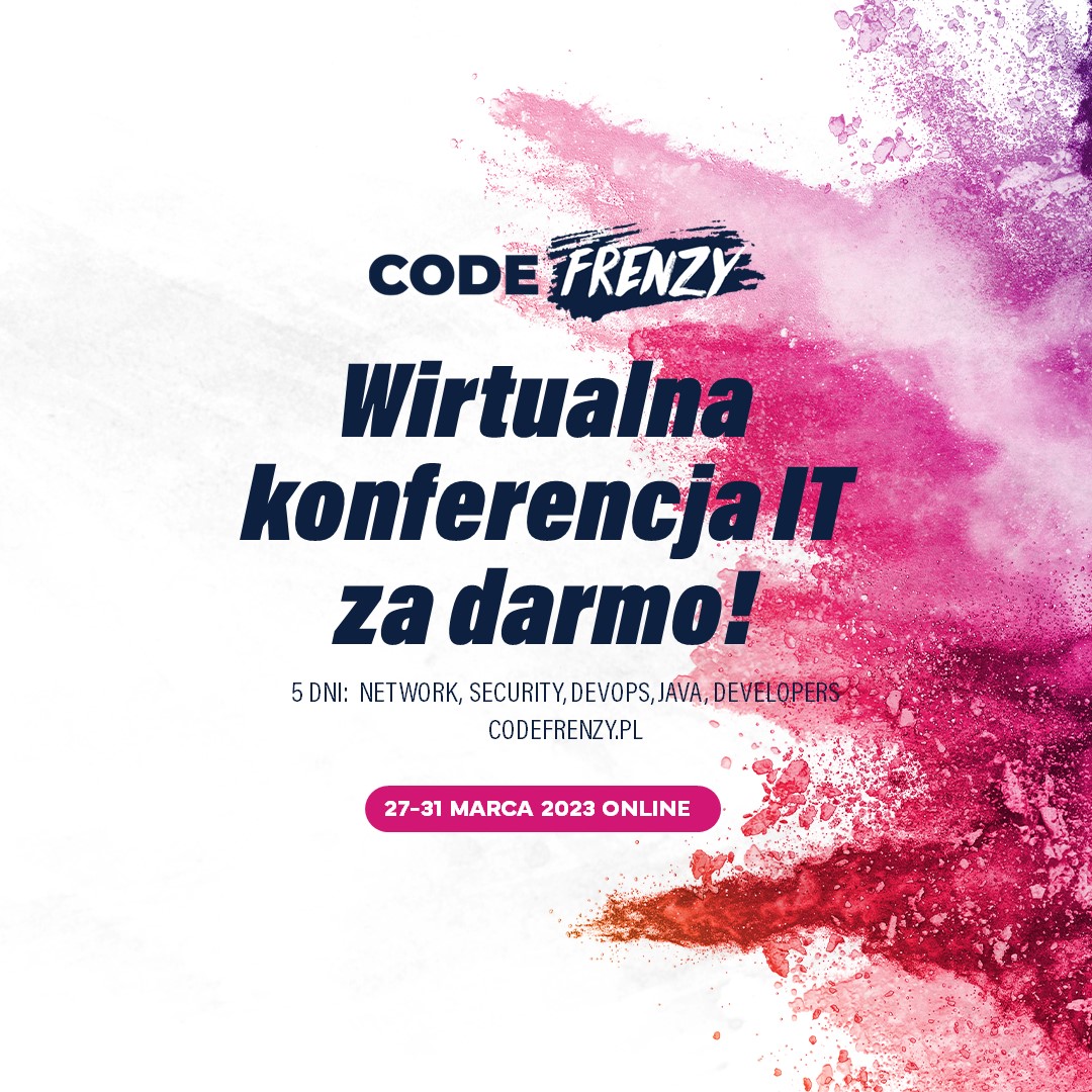 Tydzień z najlepszymi ekspertami z branży IT – za darmo i bez wychodzenia z domu