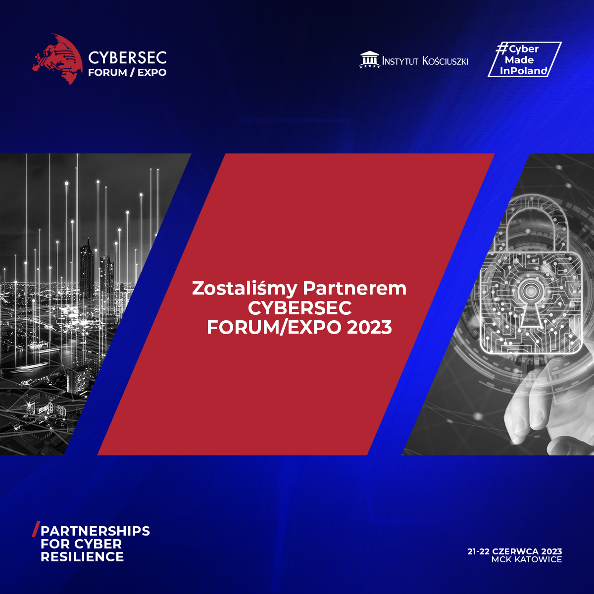 Zostaliśmy Partnerem CYBERSEC FORUM/EXPO