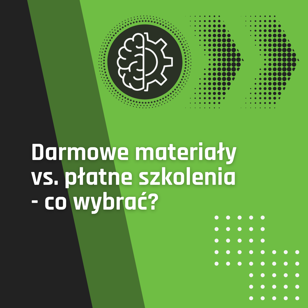 Darmowe materiały vs. płatne szkolenia – co wybrać?