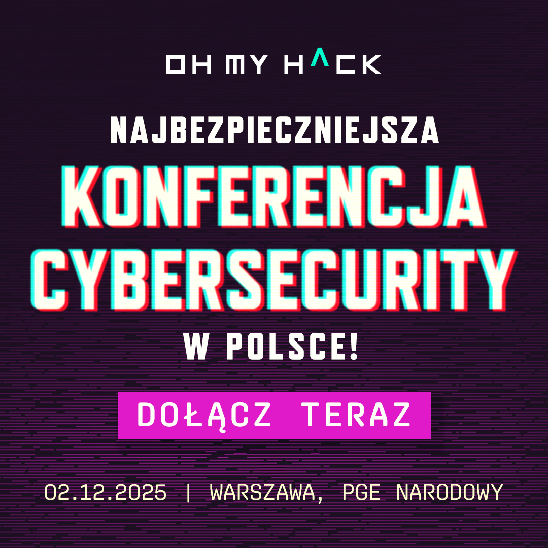 SysOps/DevOps Polska Partnerem Konferencji Oh My Hack 2025!